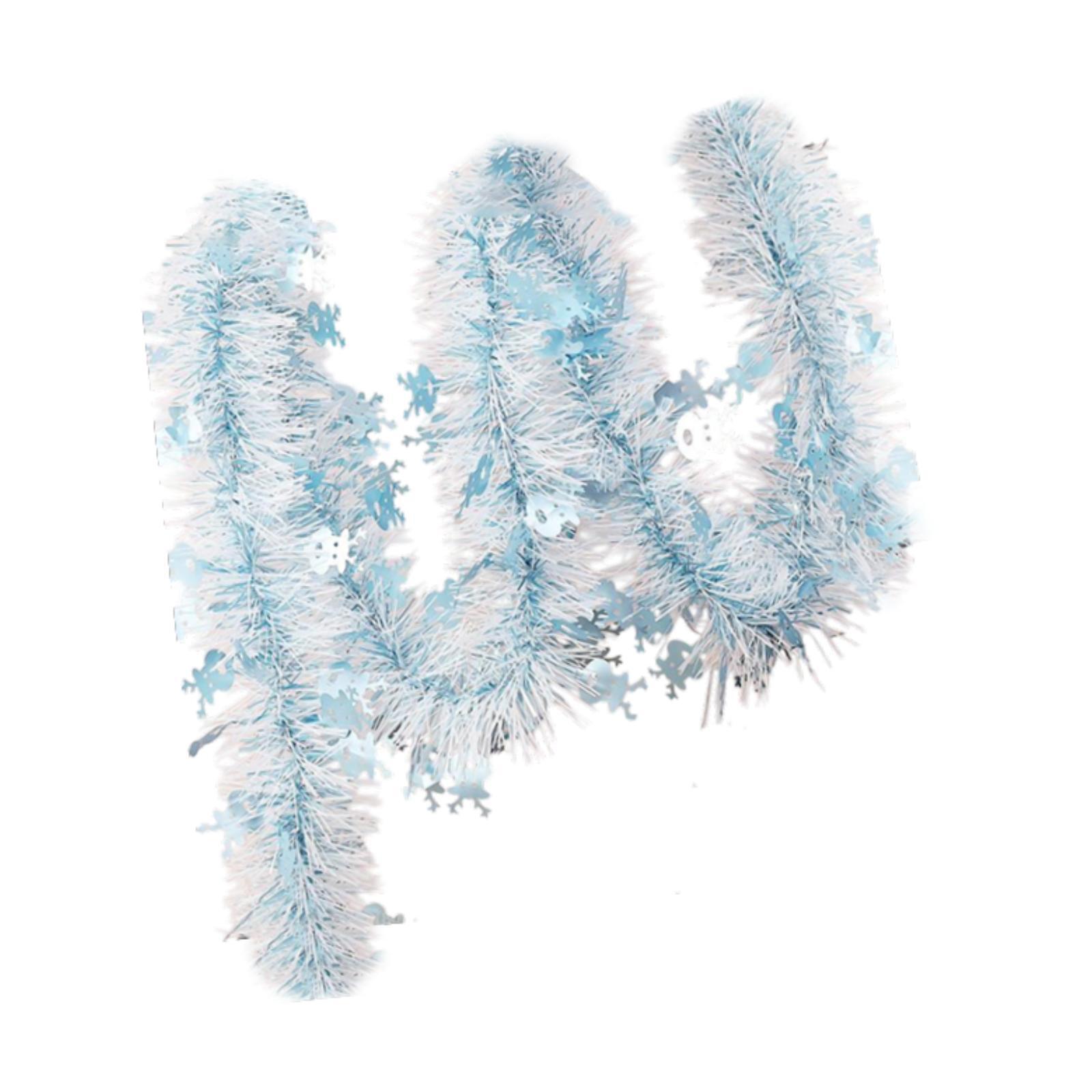 Elk Christmas Tinsel Garland Shiny Xmas Decor for New Year Xmas Tree Wedding