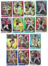 2020 Panini Prizm Baseball Color Parallels Blue Red Cosmic Green White Wave More