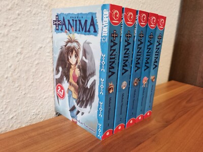 +Anima 1-5 Manga Doppelband Komplett Plus Anima Tokyopop