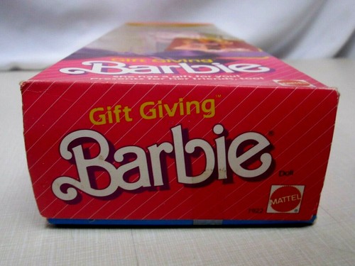 Vintage Mattel 1985 Gift Giving Barbie #1922 NEW Original Sealed Box - Picture 5 of 6