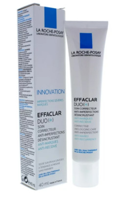 La Roche Posay Effaclar Duo Plus Acne Treatment for Unisex, 1.35oz