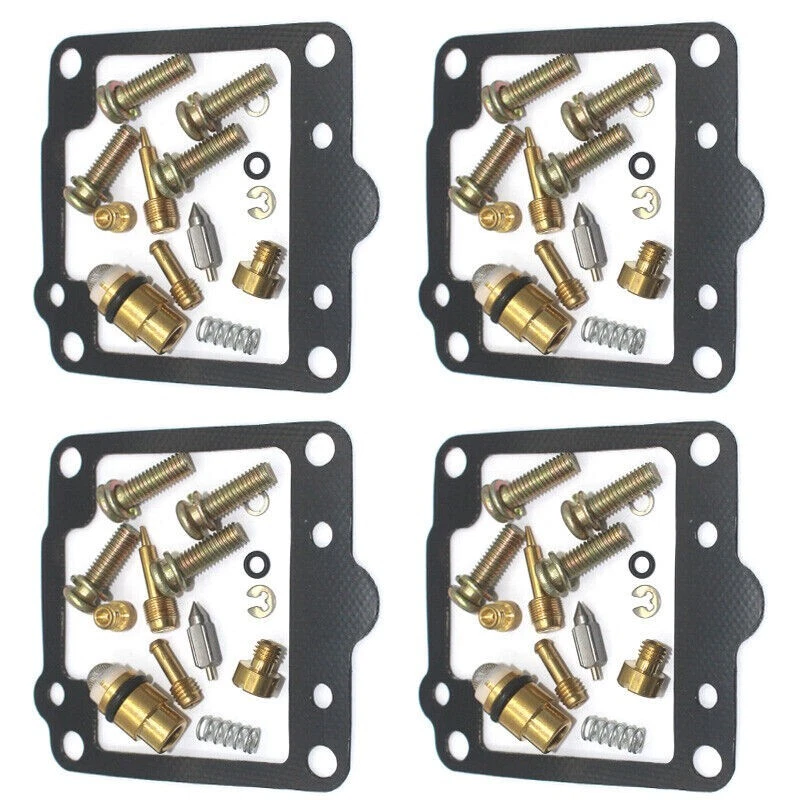 4X FOR Suzuki GS650E GS650G GS650GL GS 650 M Carburetor Repair Kit Rebuild SET Foto 3 de 3