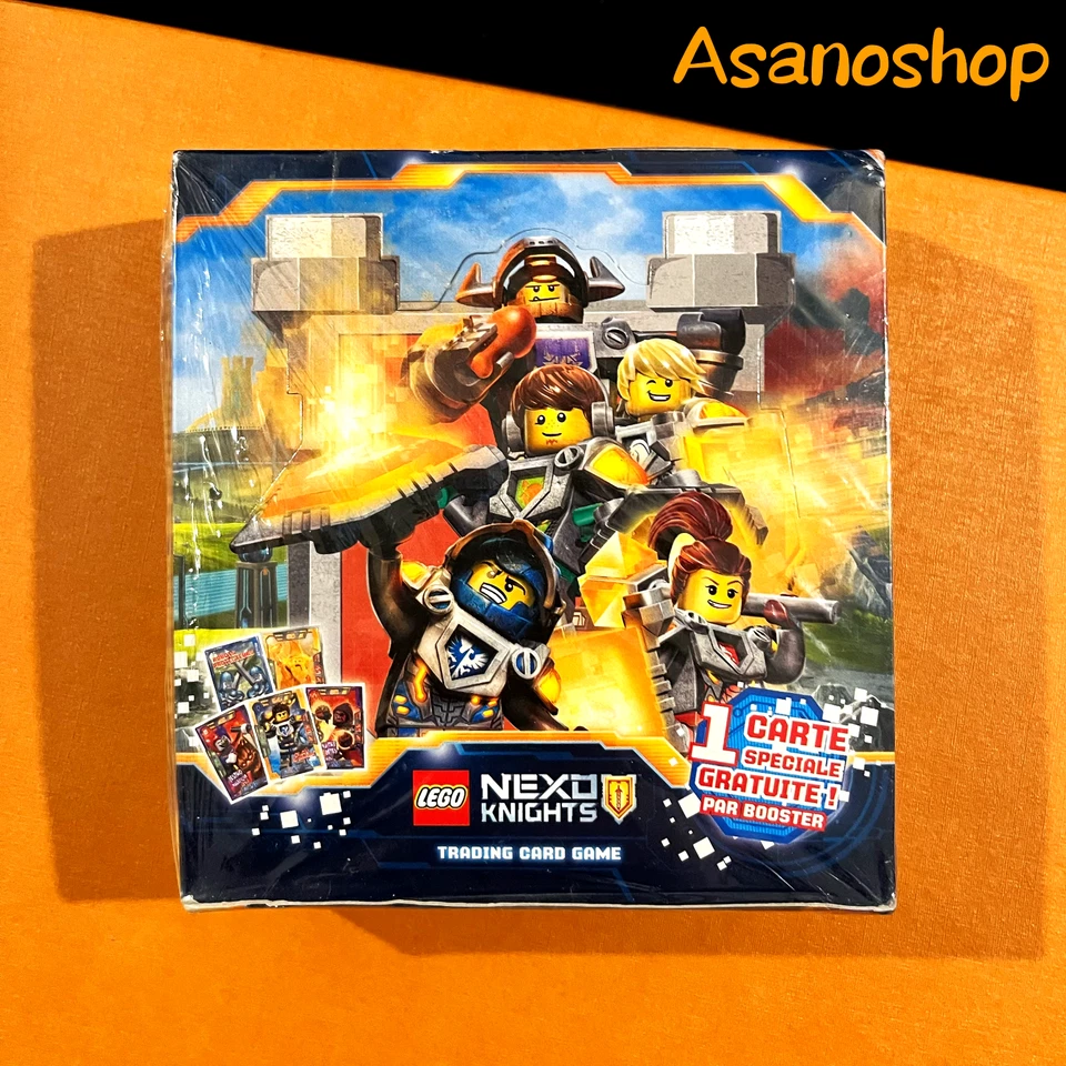 LEGO NEXO KNIGHTS BOITE 24 BOOSTER DISPLAY FRANCAIS RARE CARTES -- NEUF - Photo 1/4