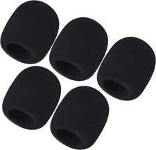 5 Pack Foam Mic Cover Handheld Microphone Windscreen 5 Pack 