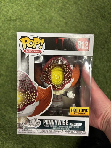 Funko Pop! Movies IT 2 812 Pennywise Deadlights Hot Topic Exclusive Damaged Box