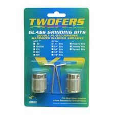 1" FINE Aanraku Twofers Diamond Grinder Bits 220 Grit