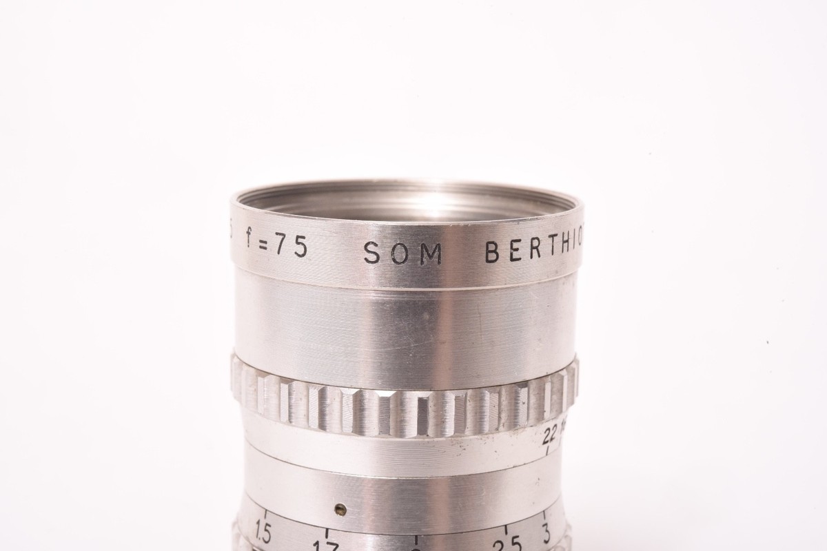 Som Berthiot Tele-Cinor F/3.5 - 75Mm Lens #Ve2513. Good