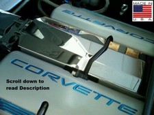 1997-2004 C5 Corvette 2 Pc Intake Manifold Cover Stainless Engine Chrome Dress 1997-2004 C5 Corvette 2 Pc Intake Manifold Cover Stainless Engine Chrome Dress