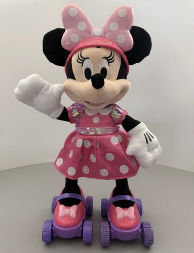 Roller Skating Minnie Mouse Talks, Sings and Skates TESTED WORKS SEE VIDEO - Picture 2 of 11