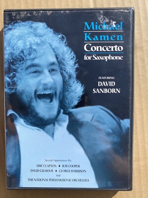 Michael Kamen Concerto featuring David Sanborn Clapton Gilmour DVD 