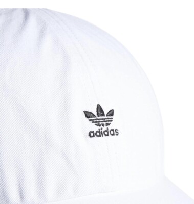 Adidas Originals Women\'s Mini Logo Relaxed Adjustable Cap One Size adidas Originals relaxed mini logo cap in black | ASOS main image 4