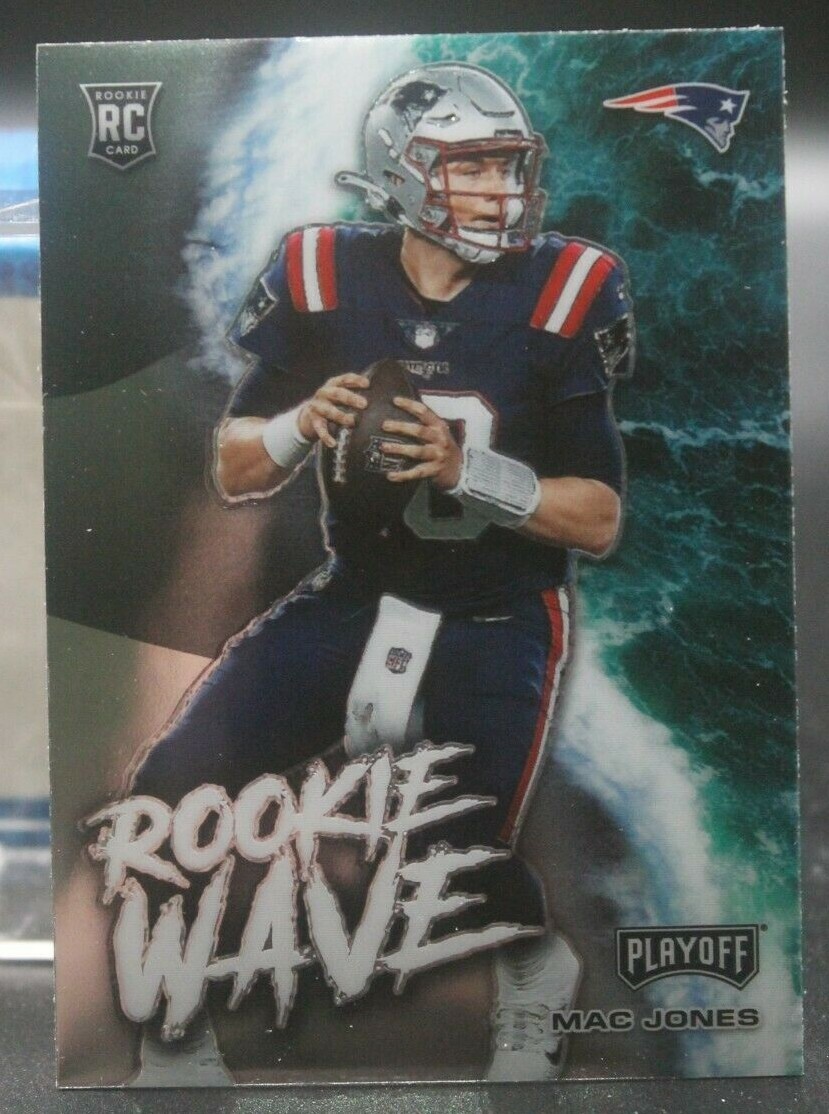 Mac Jones (Patriots/RC/Alabama Crimson Tide) - 2021 Playoff Rookie Wave #RW-MJO