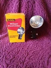Vintage Kodalite Midget Flasholder with Lumaclad Reflector #740-UNTESTED