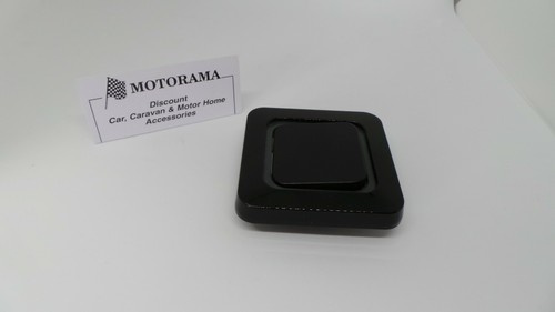 CARAVAN/MOTORHOME/BOAT C-LINE/CBE 12 VOLT SINGLE SWITCH BLACK FACIA ...