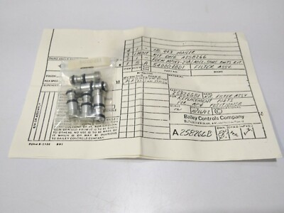 BAILEY CONTROLS 258266B1 Set Filter Montage 5400040D1 Bailey Stellungsregler