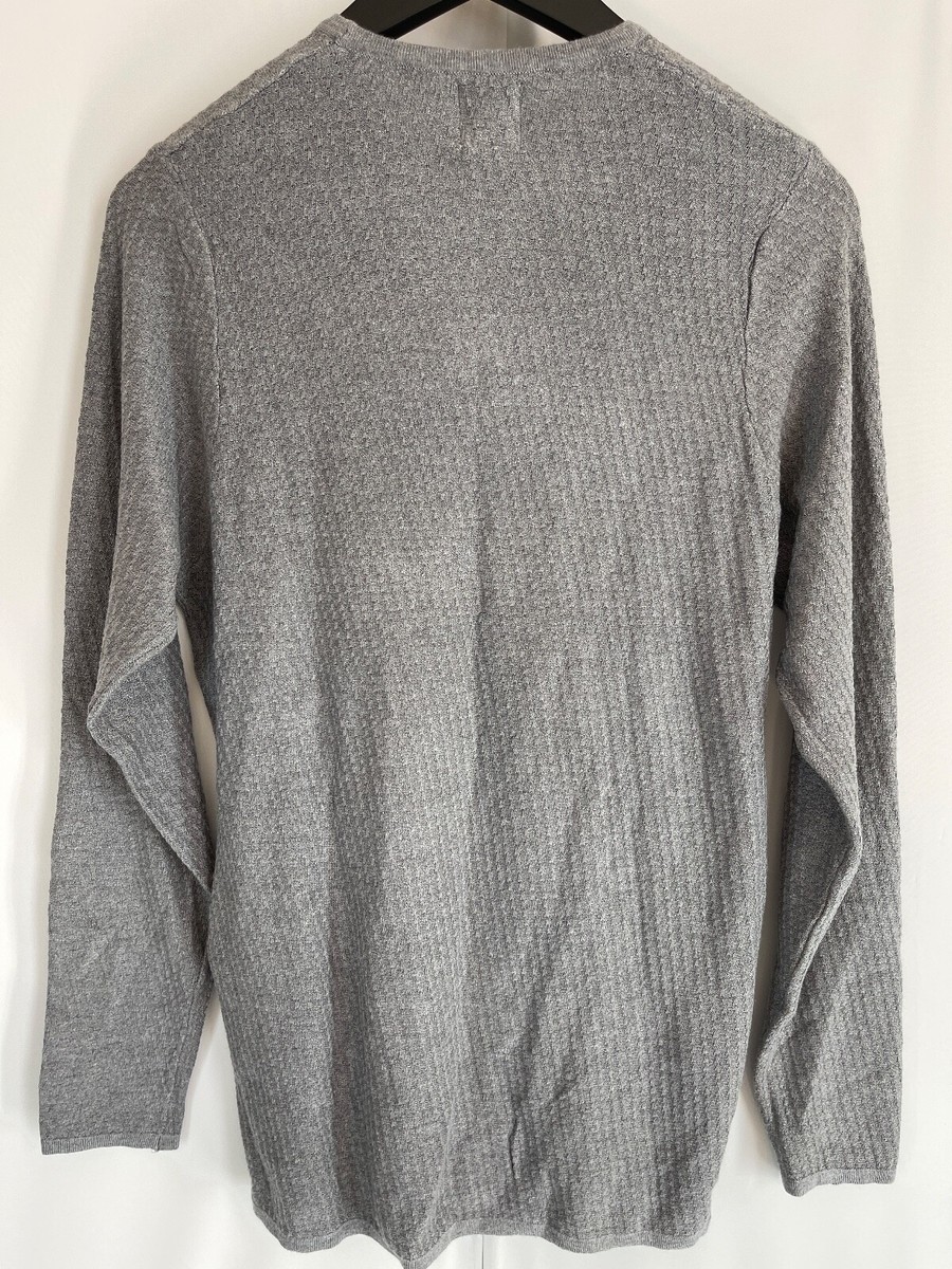 Zara NWT Long-sleeve T-Shirt Grey Size XS | eBay