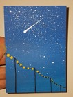ACEO Original night sky 1 Acrylic painting.