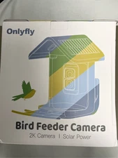 Bird Feeder with Camera Solar Powered : Smart Camera Bird Feeder 2K Live Feed Ca