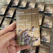 NEW Westin SLEEP WELL Aromatherapy Lavender Balm - LOT OF 5 Bottles