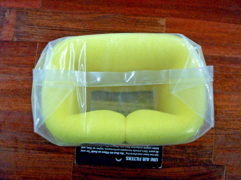 Filtro de aire y jaula Yamaha MX250 MX360 1969-1971 UNI NU-2211 AHRMA Foto 3 de 3