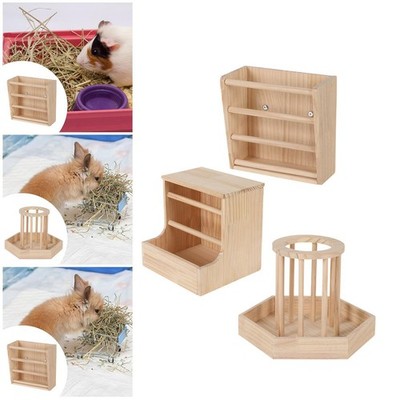 Rabbit Hay Feeder Small Animals Grass Holder for Gerbil Small Pets Hamsters