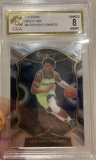 Anthony Edwards Panini Select Concourse 2020-21 RC #61