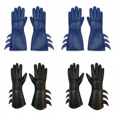 Superhero Batman Style Gloves Michael Keaton Returns Bats Comics Leather