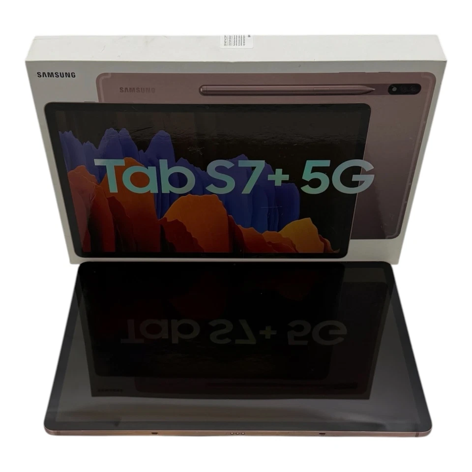 Samsung Galaxy Tab S7+ 5G (256 GB) – SM-T976B – inkl. OVP & S Pen - Bild 2 von 4