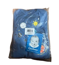 Gerber Baby Boys' 8-Pack Short Sleeve Onesies Bodysuits Size 0-3M