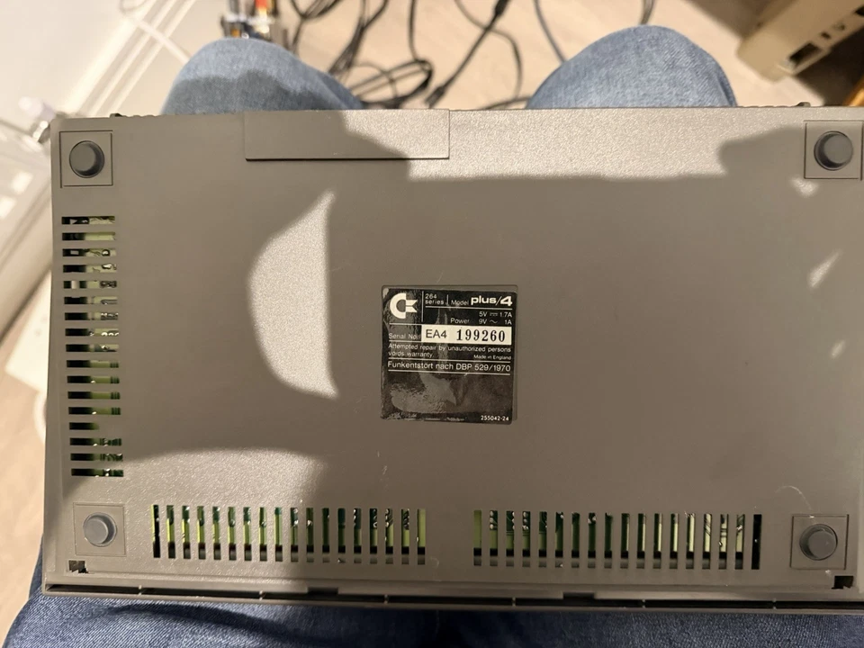 Commodore Plus 4 Computer Working But Untested - Image 4 of 4