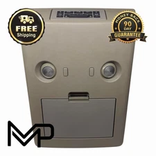 💎 04-12 NISSAN TITAN REAR OVERHEAD CONSOLE STORAGE LIGHTS CONTROLS TAN OEM