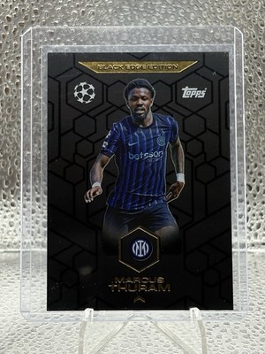 2025-26 Topps Black Edge Edition Marcus Thuram Inter Milan BE 9