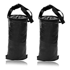 2Pcs Hanging Car Trash Bag Washable Reusable Car Garbage Can for Travel 2 Black