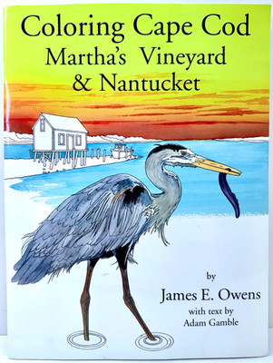 Coloring Cape Cod Martha's Vineyard and Nantucket James Owens Adam Gamble