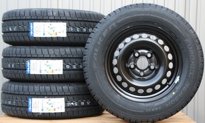VW Bus T5 T6 .1 Shuttle Räder Stahlfelgen schwarz Allwetterreifen 215/65 R16C
