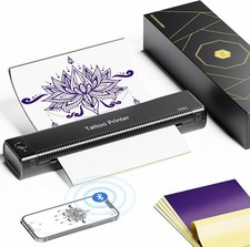 Phomemo Bluetooth Tattoo Stencil Printer Wireless Thermal Machine with 10 Papers