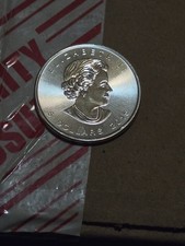 2015 Canada 1 oz Silver Maple Leaf BU