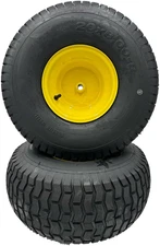 Lawn Mower Wheels 20x8.00-8, Set of 2, 3/4 Inch Axle, for Garden Tractors