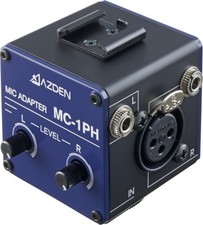 AZDEN MC-1PH ltd  Microphone adapter with phantom power supply function Azden