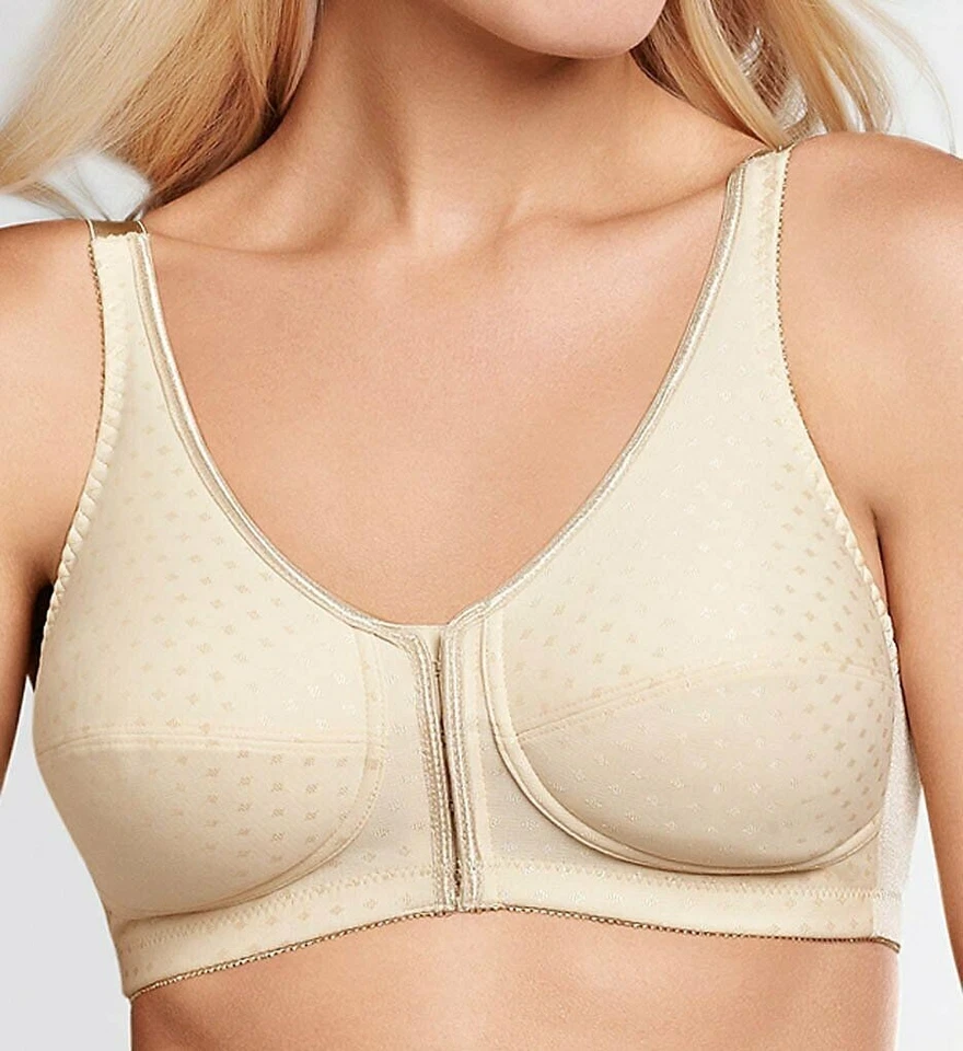 Sujetador de mastectomía sin alambre con cierre delantero y trasero Amoena 2124 Foto 2 de 2