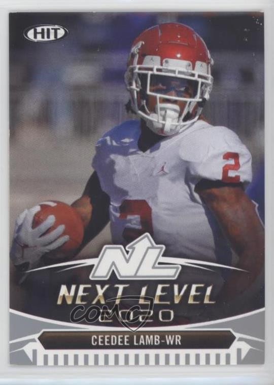 2020 Sage Hit Next Level Silver CeeDee Lamb #100 Rookie RC 00jz