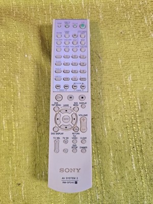 Original SONY Fernbedienung RM-SP240 AV System 3 Remote Control Geprüft 