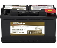 ACDelco Gold 94RAGM (88864542) 36 Month Warranty AGM BCI Group 94R Battery