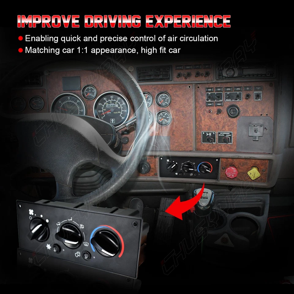 Панель модуля климат-контроля кондиционера Q21-6119 для грузовика Peterbilt новая - Изображение 4 из 4