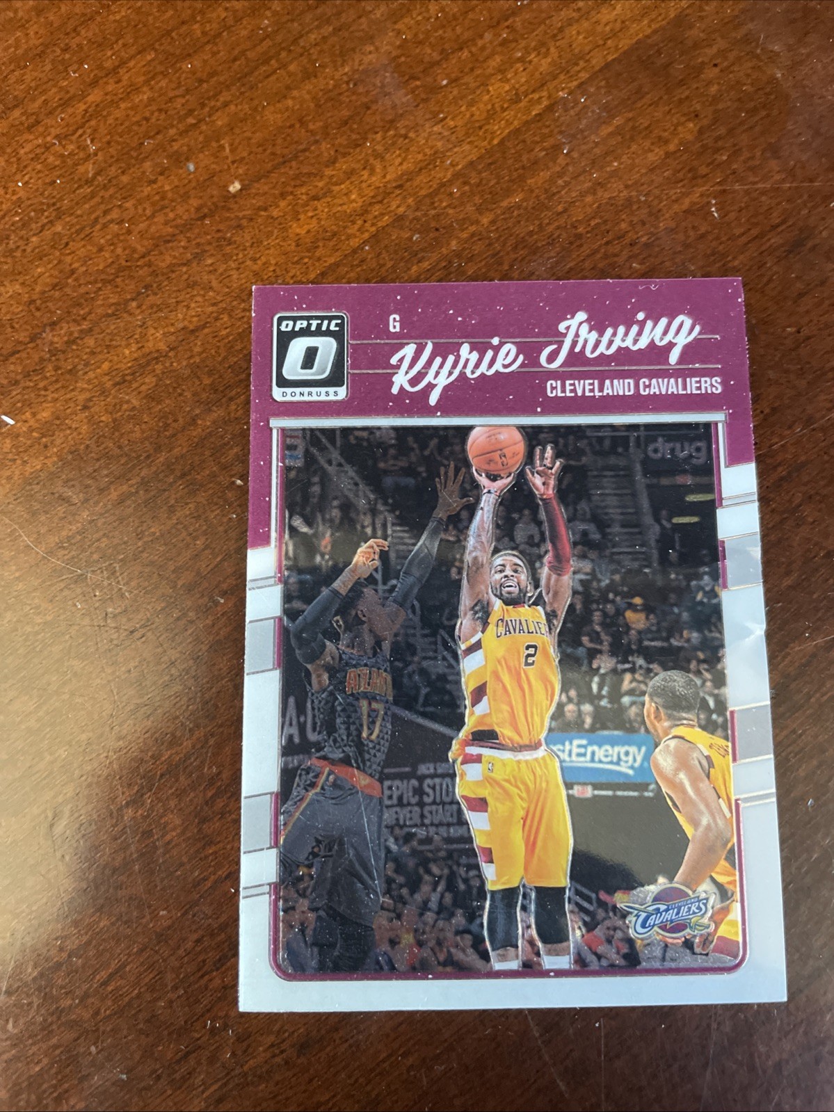 2016-17 Panini Donruss Optic - Kyrie Irving #17 Holo Silver Prizm