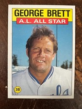 1986 Topps - All-Star George Brett #714