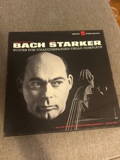 1965 Starker Bach: Suites For Unaccompanied Cello Complete (33 1/3 RPM 3lps