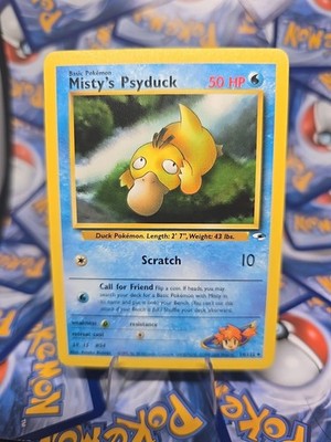 Vintage Pokémon TCG Misty's Psyduck Gym Challenge 54/132 NM/LP