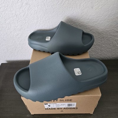 Adidas Yeezy Slide Slate Marine Size 9 Men's ID2349 NEW IN HAND