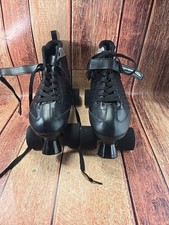 Sure-Grip Viper M1 Men's Roller Skates Black Size 8 L Durable Fit